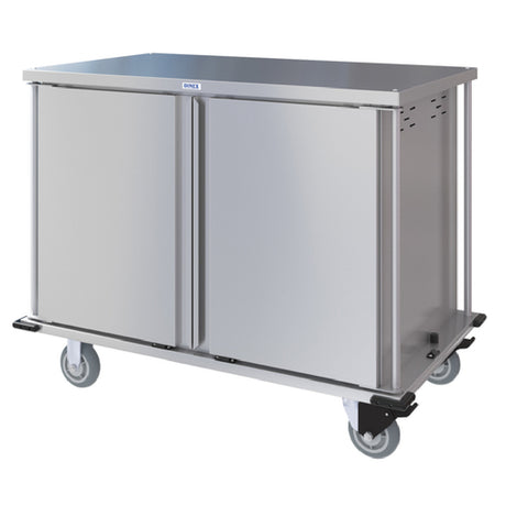 Dinex DXPTQC2T2D24 TQ Compact Meal Delivery Cart (2) Door 2-compartment