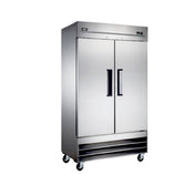 Omcan 50110 (RE-CN-0035-HC) Refrigerator Reach In Two-section