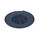 GET Enterprises B233106-CDB Elite Global Solutions Plate 10-5/8" Dia. Irregular Round