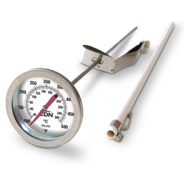 CDN IRL500 Fry Thermometer Long Stem 100 To 500°F (38 To 260°C)