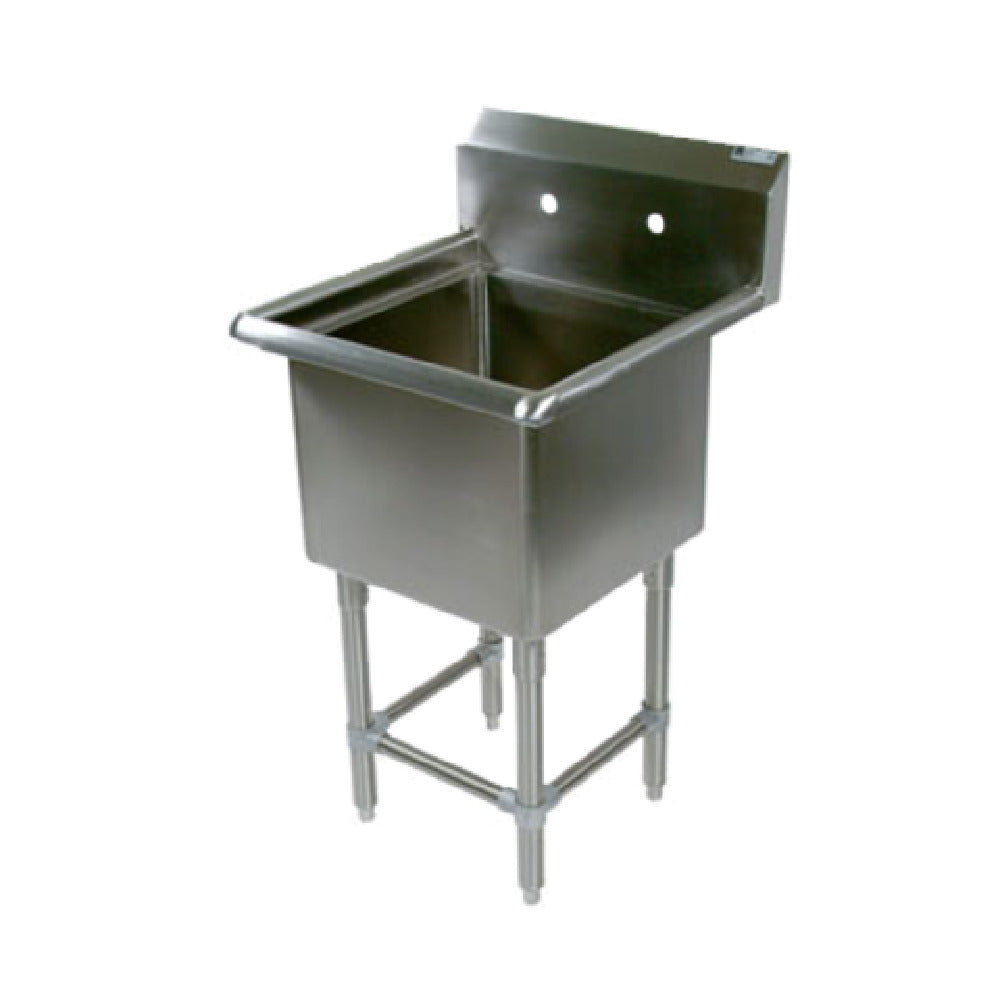 John Boos 1PB3024 Pro-Bowl Sink 1-compartment 35-1/8"W X 29-1/2"D X 44-1/16"H Overall Size