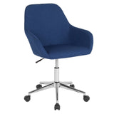 Flash Furniture DS-8012LB-BLU-F-GG Cortana Office Chair 16-1/2" To 21-1/2" Adjustable Seat Height