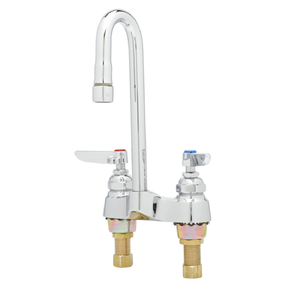 T&S Brass B-0874 Lavatory Faucet Deck Mounted 4" Center