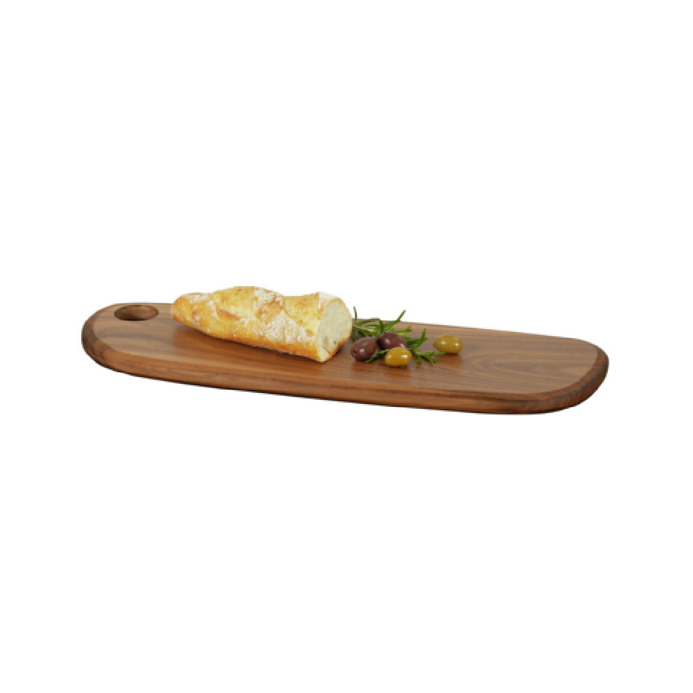 Cal Mil 23175-186-78 Sydney Serving Board 18"W X 6"D X .75"H Walnut