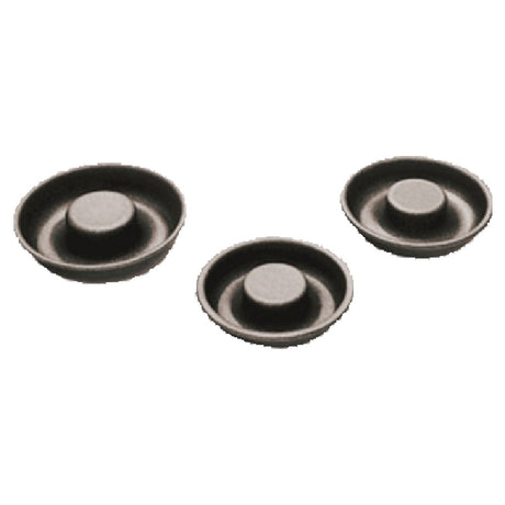 Paderno 47757-65 Savarin Mold 2-1/2" Dia. X 1/2"H Steel With Non-stick Coating