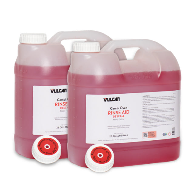 Vulcan VRL-1 Vulcan Rinse Liquid 2.5 Gal Each (2) Per Case (sold Per Case)