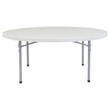 National Public Seating BT71R NPS® Heavy Duty Round Folding Table 71" Dia. Round