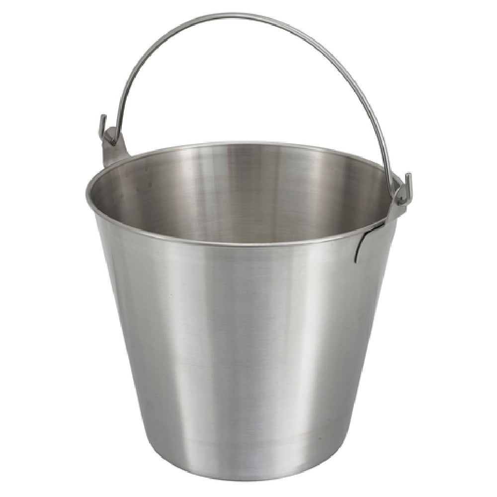 Winco UP-13 Utility Pail 13 Qt. With Handle