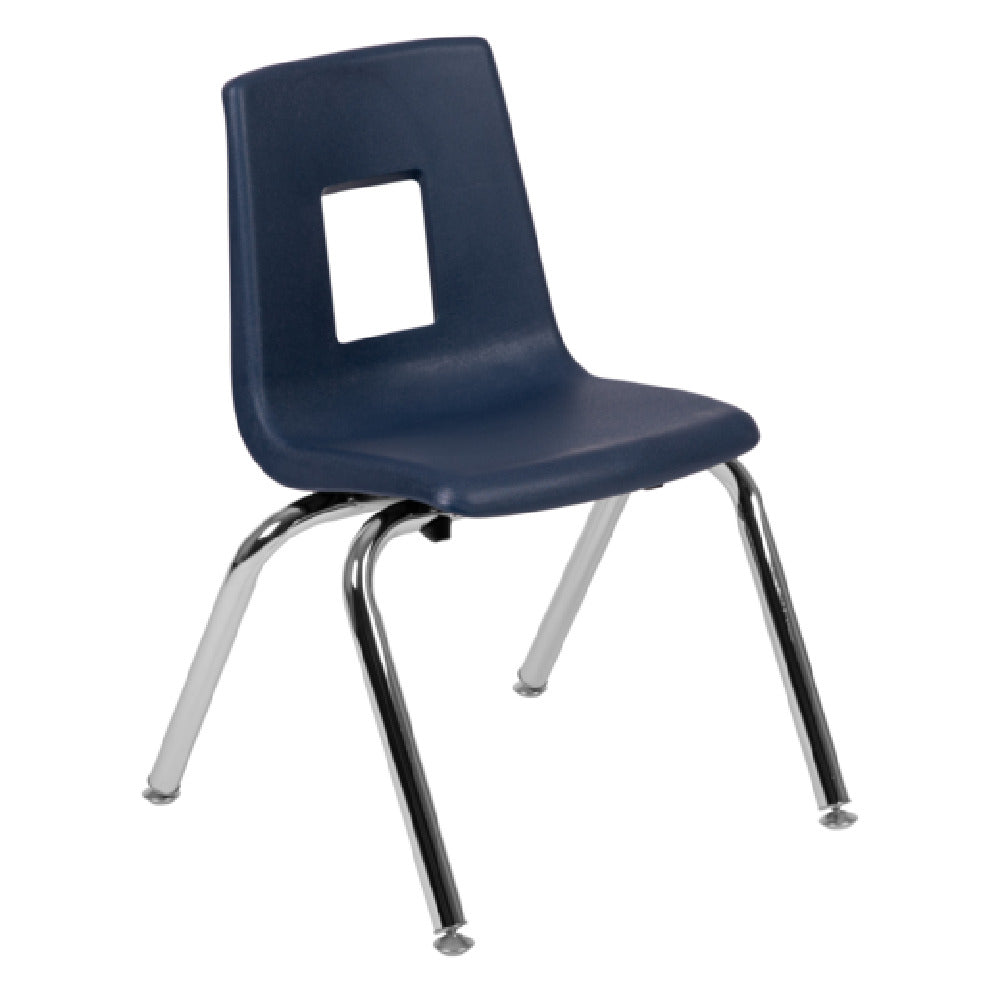 Flash Furniture ADV-SSC-14NAVY Mickey Advantage Stacking School Chair 225 Lb. Weight Capacity