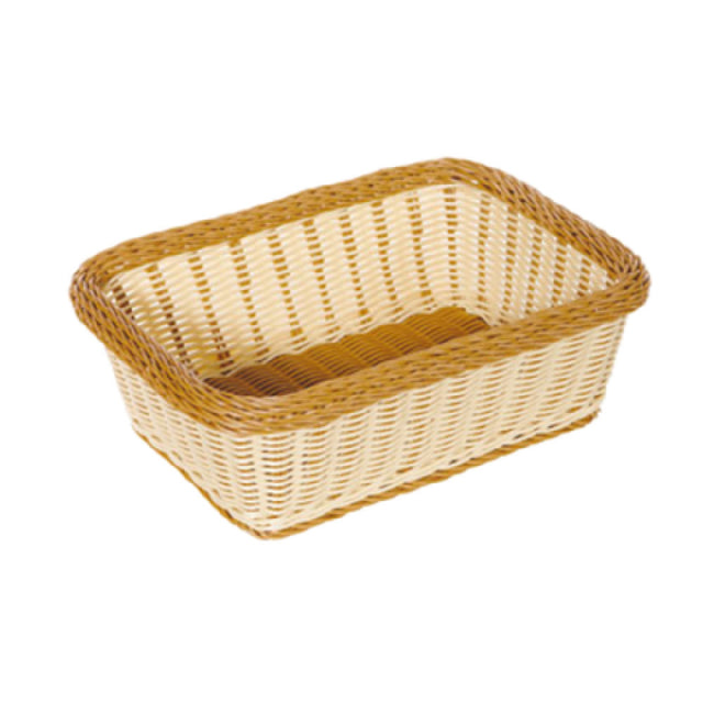 GET Enterprises WB-1518-TT Clipper Mill Designer Polyweave Basket™ 15" X 11" X 5"H Rectangular