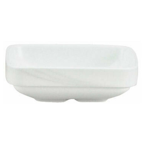 Libbey 9183214 (Formerly Syracuse China) Salad/Fruit Dish 8-1/2 Oz. 4-1/2"L X 4-1/2"W X 1-1/4"H