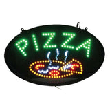 Winco LED-11 LED Sign 22-3/4"L X 14"W X 1-3/4"H Oval