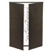 Menu Solutions WK155D Menu Cover Holds 4-1/4" 8-1/2"
