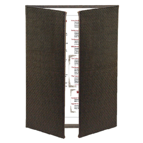 Menu Solutions WK155D Menu Cover Holds 4-1/4" 8-1/2"