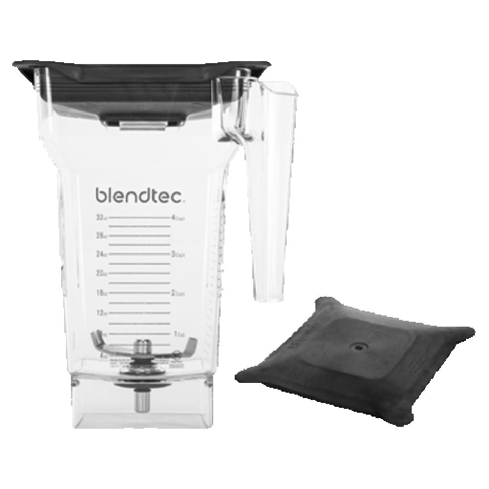 Blendtec 40-710-02 (FourSide-S) FourSide™ Jar 75 Oz. Capacity Jar With Measurements Up To 32 Oz.