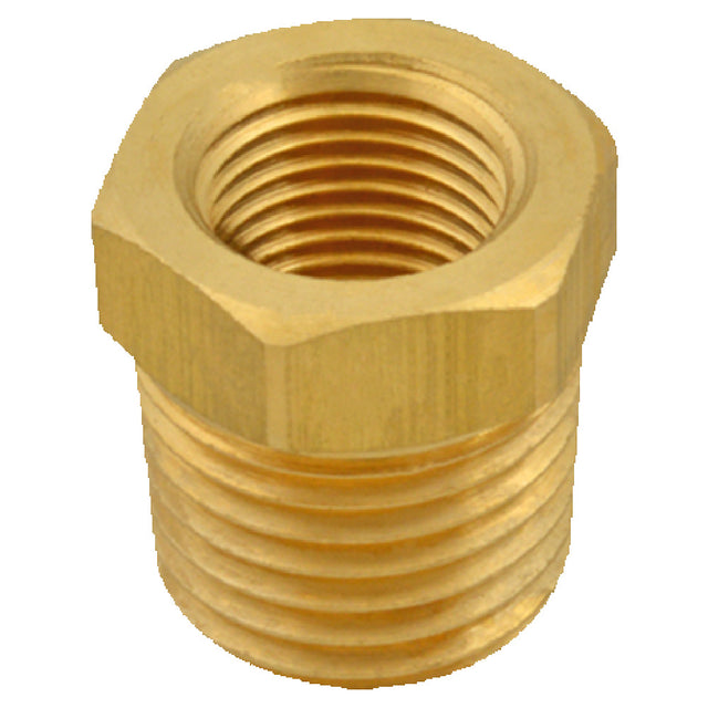 Franklin Machine Products 117-1028 Hex Bushing 3/8" X 1/4" NPT Brass