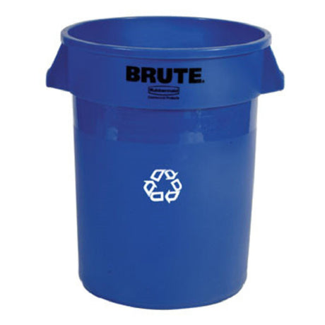 Rubbermaid FG262073BLUE - BRUTE® Recycling Container, Without Lid, 20 Gallon