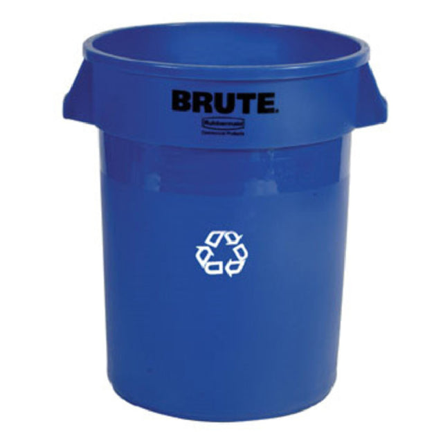 Rubbermaid FG263273BLUE - BRUTE® Recycling Container, 32 Gallon, 22"D X 27-1/4"H