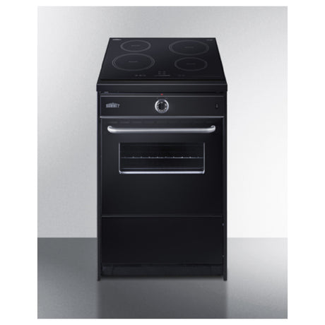 Summit TEM665CW Induction Smooth-Top Range 24" W 2.92 Cu.ft. Oven Capacity