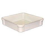 MFG Tray 825008 5269 Storage Container 2 Gallon 14-3/8"L X 14-3/8"W X 3-1/2"H