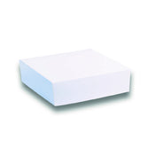PacknWood 209BP3280 - Pastry Box, 12.06"L X 12.06"W X 3.15"H, White