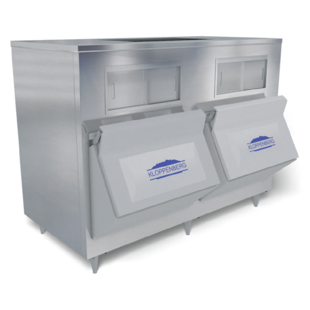 Kloppenberg 1455-SBB Ice Storage Bin Double Door Upright