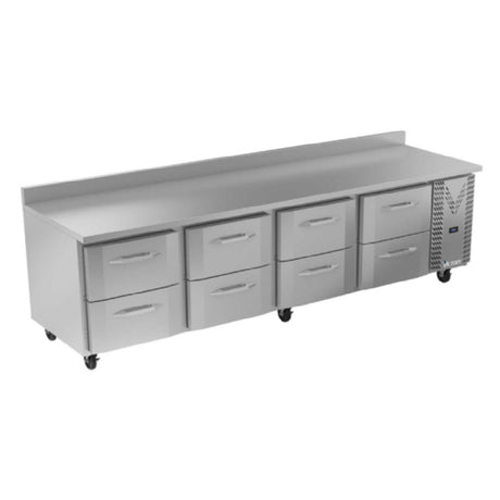 Victory VWRD119HC-8 Worktop Refrigerated Counter Powered By V-Core™ Four-section