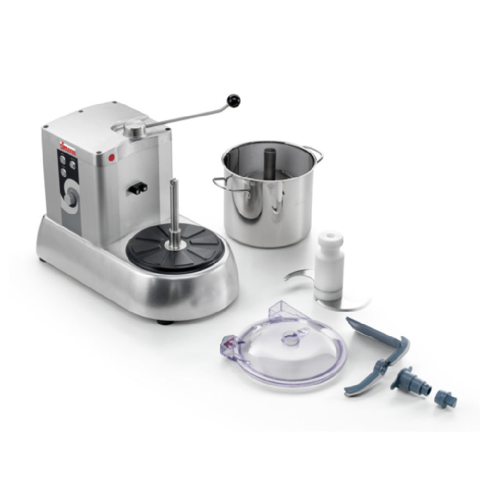 SIRMAN 40780428S - C-TRONIC 4 VT Bowl Cutter, 4 Qt. Stainless Steel Bowl With Handles