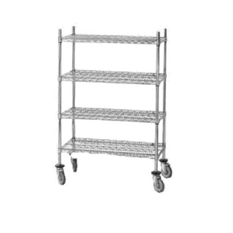 Advance Tabco ECPC-34-X Special Value Wire Shelving Post 34"H Numbered