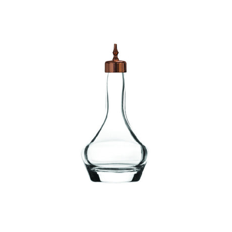 Hospitality Brands HGL96882C-006 - Legend Glassware - Threaded Heavy Sham Bitters Bottle