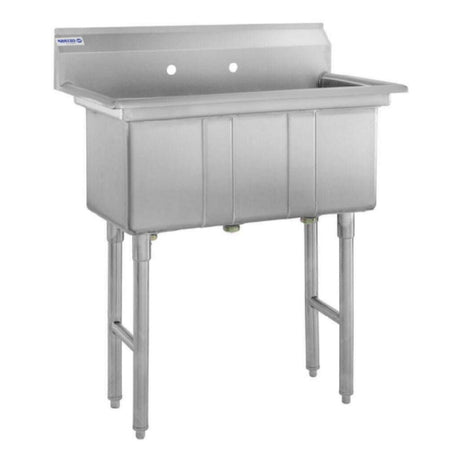 Hubert 45452 - Kratos® Compartment Sink, 10"W X 14"D X 12"H Bowl Size, No Drain Boards
