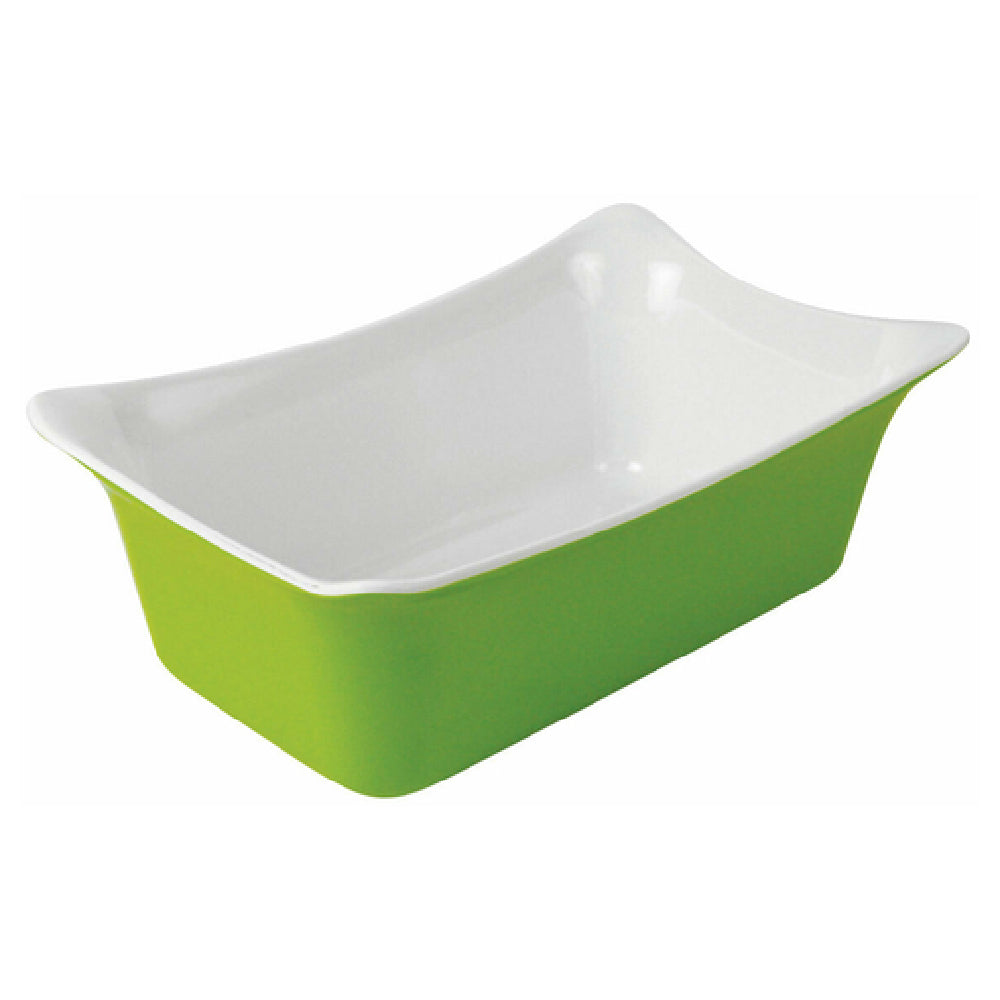 Bauscher Hepp TG3314W - Fleur Collection Deli Crock, GN 1/4 Size, 2 Qt.