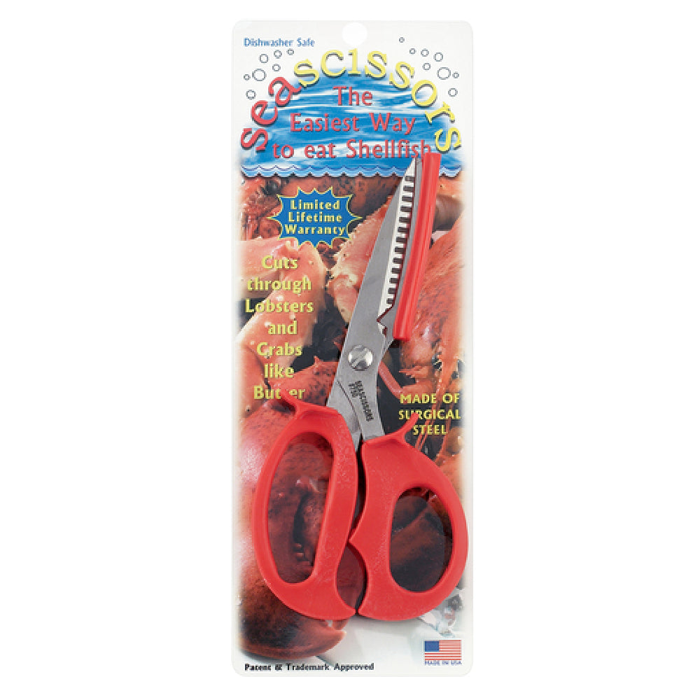 Harold Import Co. 430 Santoro Sea Scissors™ 7-1/2" X 3-1/2" X 1" Carded