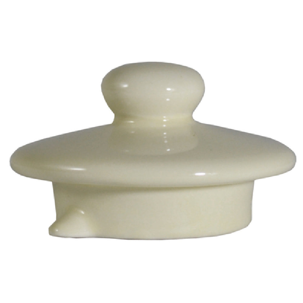 Service Ideas TPCELIDCM Teapot Replacement Lid For TPCE English Style Cream (Priced Per Each Packed 180 Each Per Case)