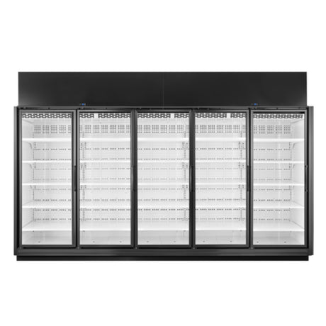 True Mfg. - Retail Merchandisers TRM5M-YN-BLK-WHT-1BLKLLLLL-4 - Refrigerated Merchandiser