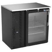 Victory VBBN36HC-FG-B - Back Bar Refrigerator, Food Rated, One-section
