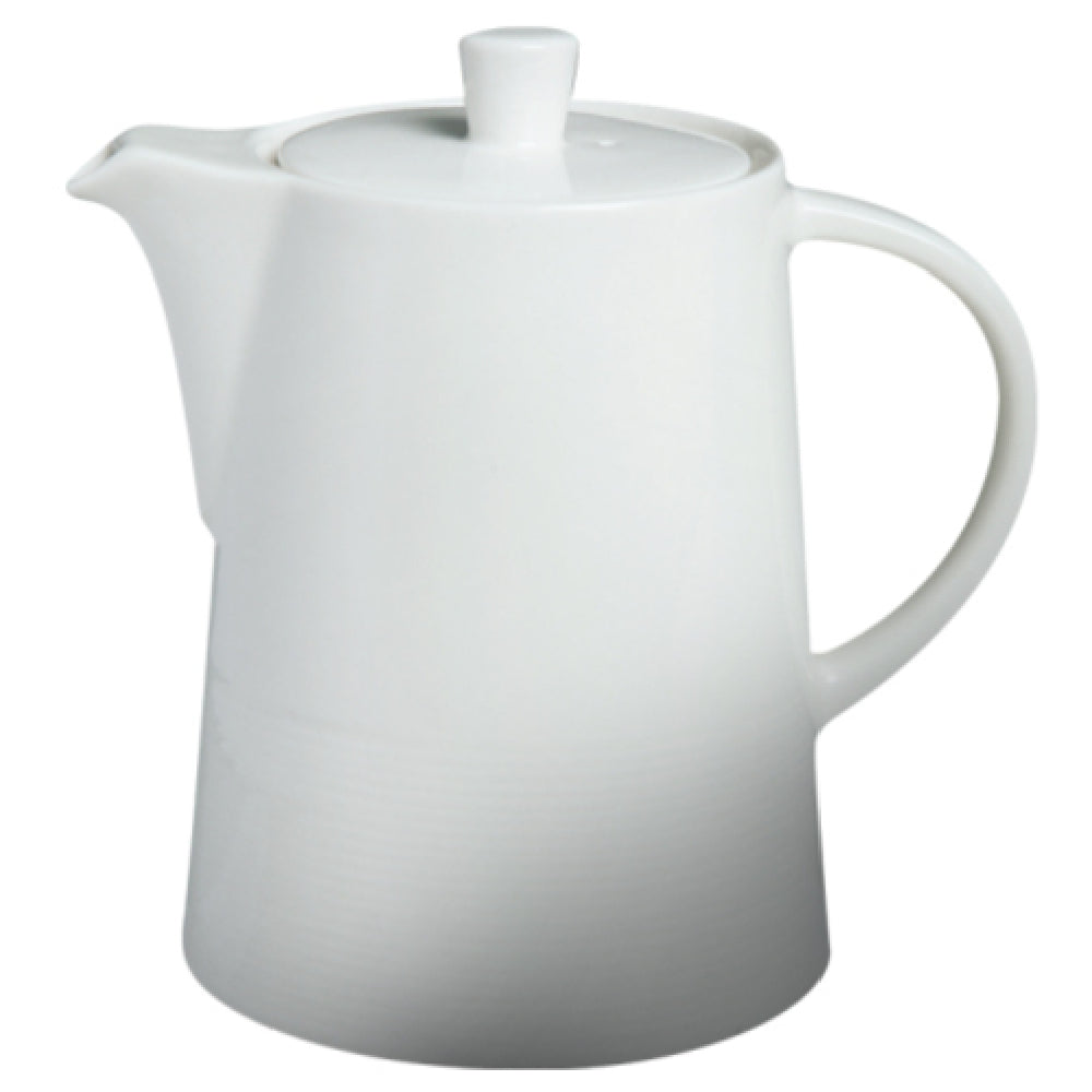 Cameo China 302-16PL Royalmont Tea/Coffee Pot 21 Oz. (630 Ml) 4-1/8" X 6-1/8" X 6"H (10.5 Cm X 15.5 Cm X 15 Cm)