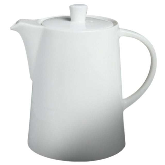 Cameo China 302-16PL Royalmont Tea/Coffee Pot 21 Oz. (630 Ml) 4-1/8" X 6-1/8" X 6"H (10.5 Cm X 15.5 Cm X 15 Cm)