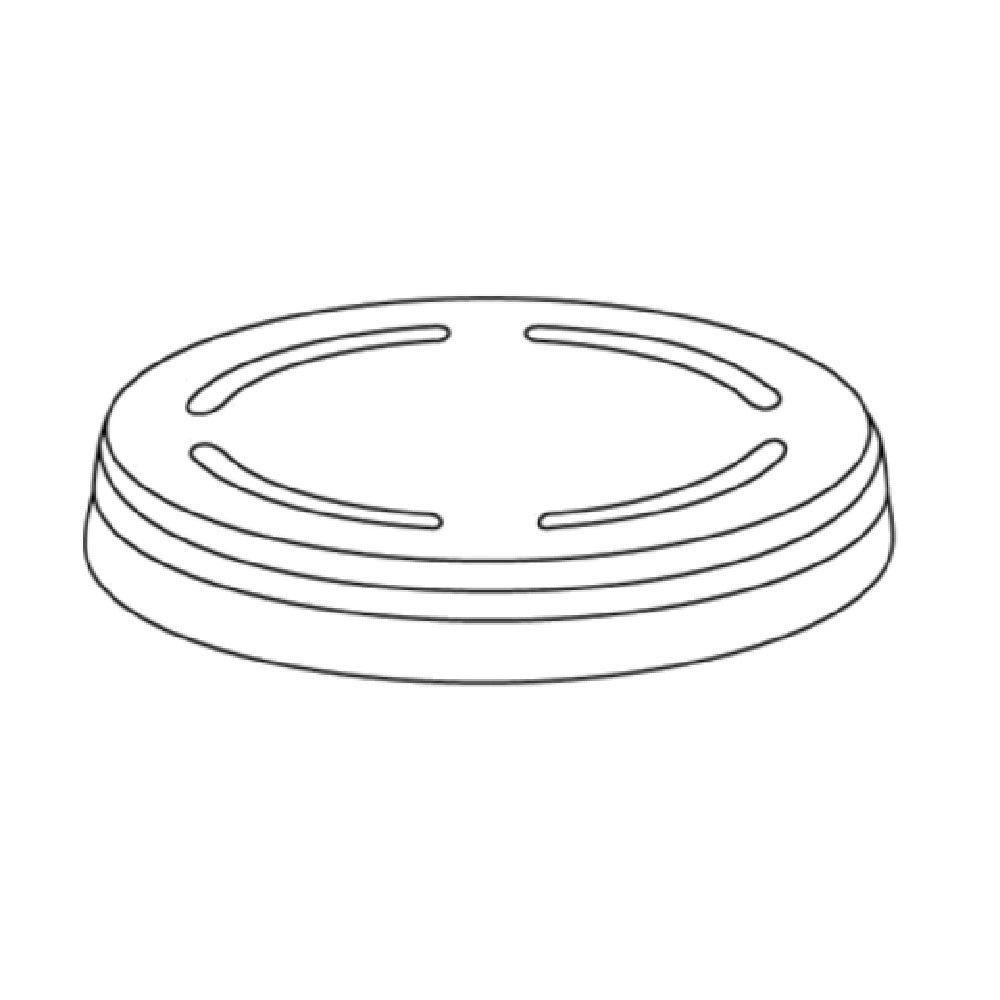 Dinex DX101-103DM ProCap® Clear-View Disposable Dome Lid Fits Range 101mm-103mm (3.98"-4.06") (1000 Each Per Case) (50 Case Minimum Order Required) (PCPC101-103)