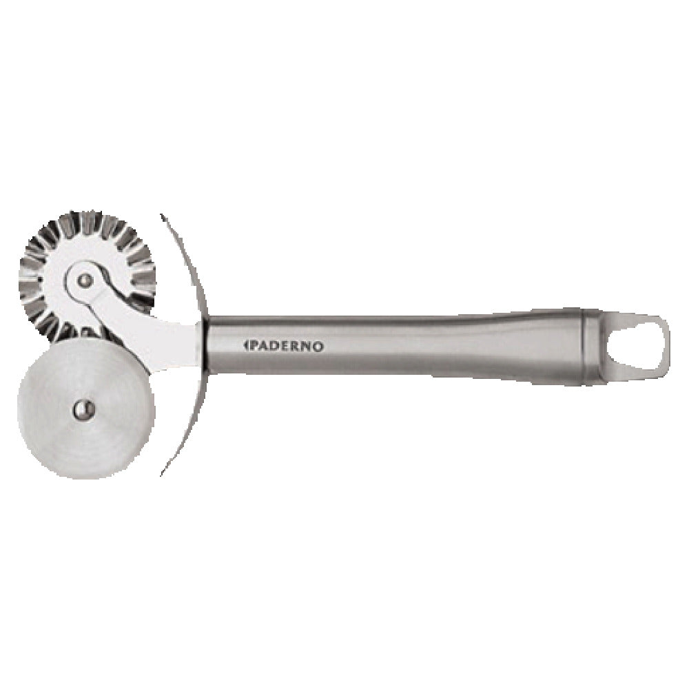 Paderno 48278-39 Paderno Double Pastry Cutting Wheel Plain And Fluted