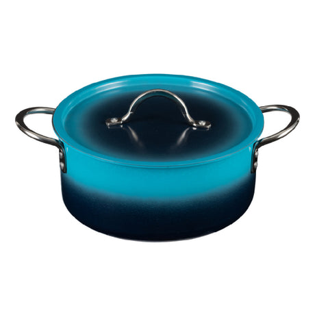 Bon Chef 73302-OM-C - Country French X - Ombre Sauce Pot, 4 Qt 9 Oz, 9.4″ Dia X 4.4″ H