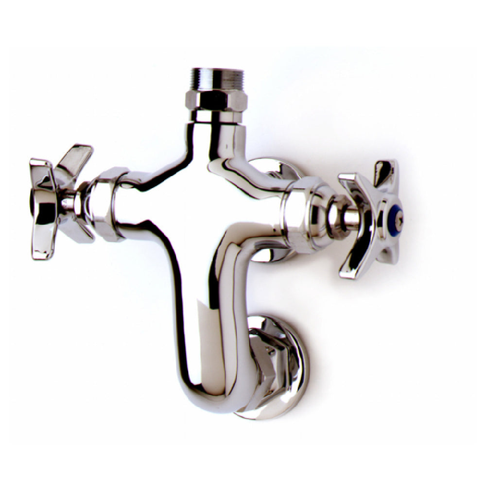 T&S Brass B-0316-LN Pantry Faucet Double Splash-mounted