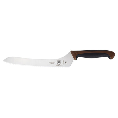 Mercer Culinary M23890BR Millennia Colors® Bread Knife 9" Offset