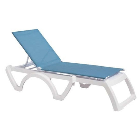 Grosfillex US876194 Jamaica Beach Chaise Stackable Without Arms