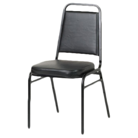 Royal Industries ROY 718 B Stack Chair Square Back With Hand Hold 33-1/8"H