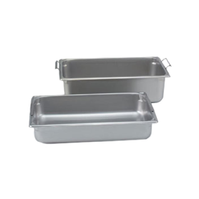 Vollrath 30066 Super Pan® Transport Pan Full Size With Handles 6" Deep