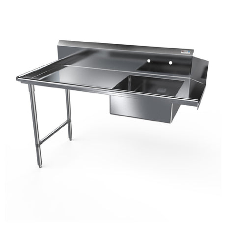 NBR Equipment SDT-60L-16 Premium Dishtable Soiled Straight Design