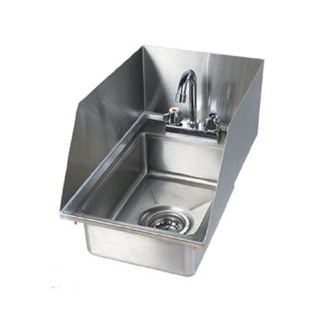 Klinger's Trading SPDHS-1000 Hand Drop-In Sink One Compartment 10" Wide X 14" Front-to-back X 5" Deep Bowl