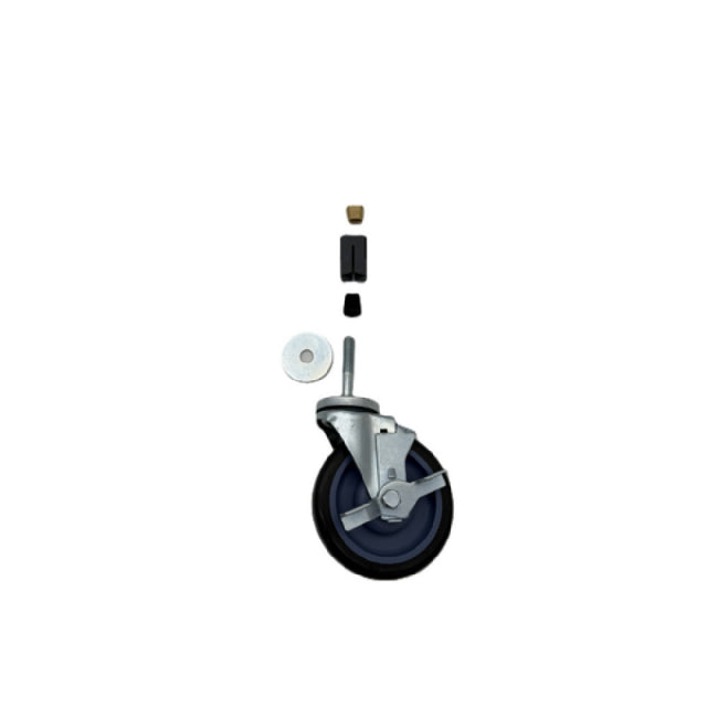 Cleveland KE004393 - Caster Kit, For UNISTAND25 & UNISTAND34, Set Of (4) Braked Casters