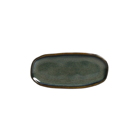 Porto Brasil 15214119001 - Shallow Organic Platter, Mini, Oval